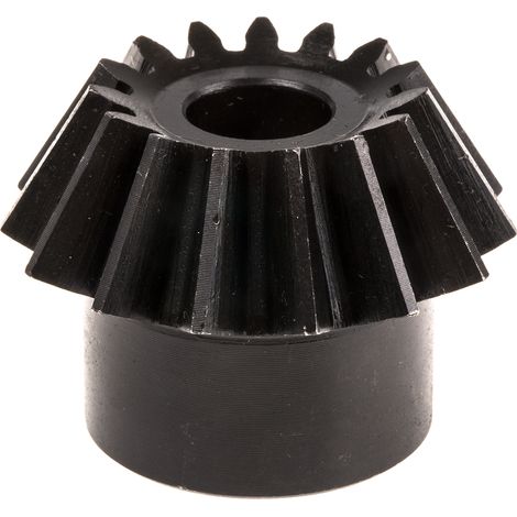 Engrenage conique RS PRO en Acier 15 dents , pas de 2.5mm, angle de 20°, alésage 12mm ( Prix pour 1 )