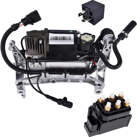 Compresseur de Suspension Pneumatique, Compatible avec Audi Q7 3.0TDI, Design Compact, Performance Efficace, Pour Modèles 2007-2015, Certifié Qualité (1/5)