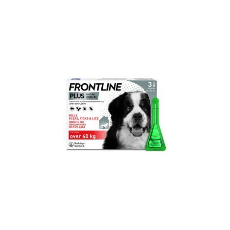 Frontline Plus XL Dog - 3 Pipettes - 748136
