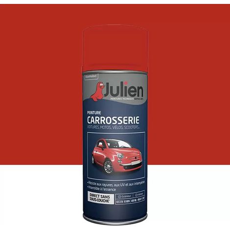 Bombe de peinture JULIEN Carrosserie Rouge Brillant (37114) 0,4 L (1/3)