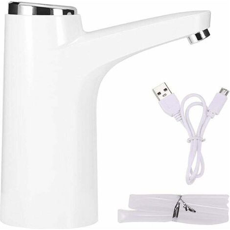 Distributeur Deau. Pompe à Eau Potable électrique. Pompe à Bouteille Deau électrique. Distributeur Deau électrique Automatique. Pompe De Distributeur Deau Rechargeable sans Fil USB (1/5)