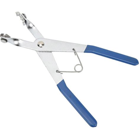 Pince à colliers de serrage avec entraînement carré, poignée en PVC, 3 et 4 dents, acier forgé, outil universel pour le démontage des tuyaux d'eau