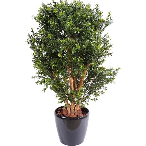 Plante artificielle haute gamme Spécial extérieur / BUIS Artificiel Buisson UV - Dim : 80 x 50 cm (1/2)
