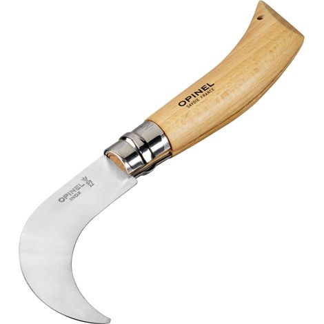Opinel No. 10 Hoja Curvada Herramienta para Poda de Jardín