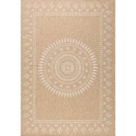 Tapis tissé extérieur intérieur Nature Jute - 200 x 290 cm (1/4)