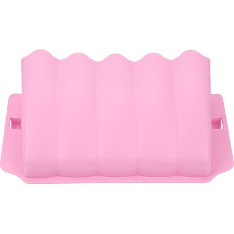 Mangeoire à herbe en plastique Simple, bol à foin pour animaux de compagnie, support à vaisselle, lapin Rat (rose) (1/5)
