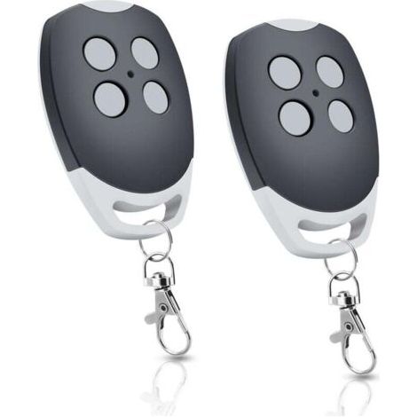 Lot de 2 télécommandes pour Porte de Garage - Compatible avec télécommande Ditec 433,92 MHz GOL4, BIXLG4, BIXLP2, BIXLS2-4 Canaux