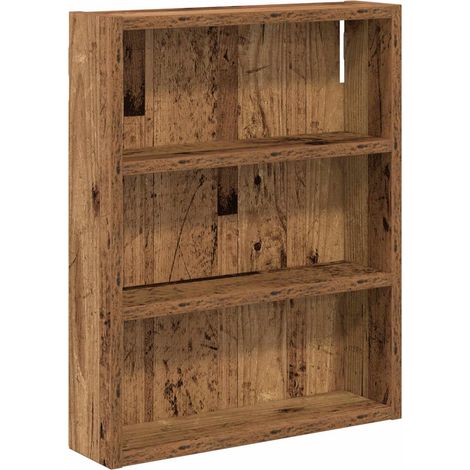 Bathroom Wall Cabinet Old Wood 40 x 10 x 50 cm Engineered wood vidaXL