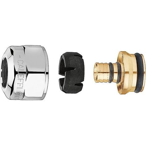 Raccordo a diametro autoadattabile Ø interno 11,5-12/Ø esterno 14-16 Caleffi 681124 23 p.1,5 (1/2)