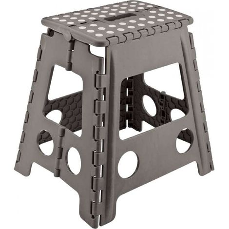 Klapptritt MITTLERES MODELL - Belastbar bis 150kg - Zusammenklappbar (1/5)