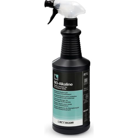 Errecom BIO-Alkaline, Detergente Alcalino per Climatizzatori specifico per Unità Esterna, 1 L (1/3)