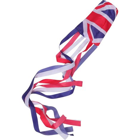 Britische Windrichtungsflagge Polyester Windsackflagge für
