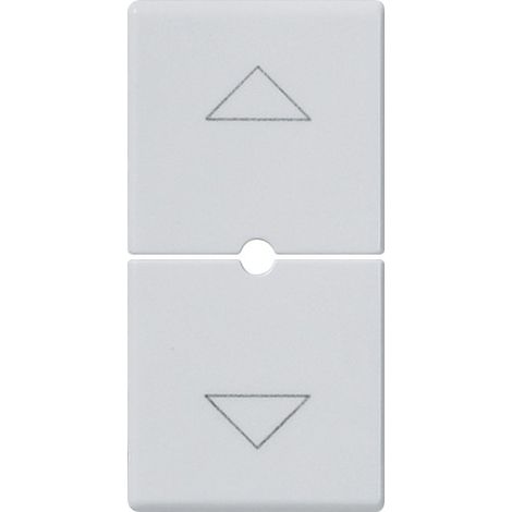 cover mezzi tasti frecce per modulo tapparelle Vimar plana  silver 14755.2.sl