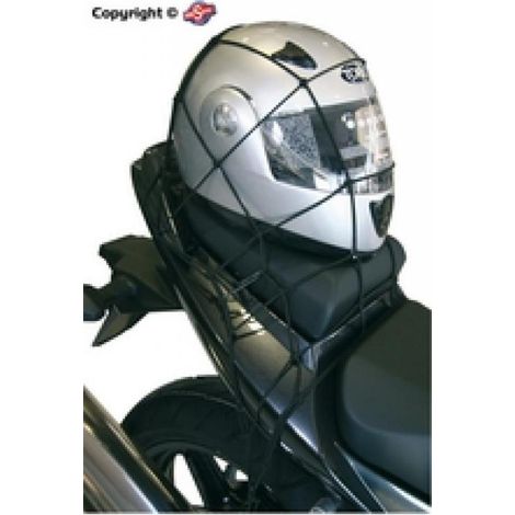 helmnetz schwarz gepäck zubehör mad für motorrad roller quad neu