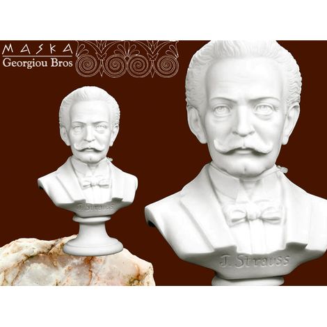 Busto di Strauss - Alabastro greco