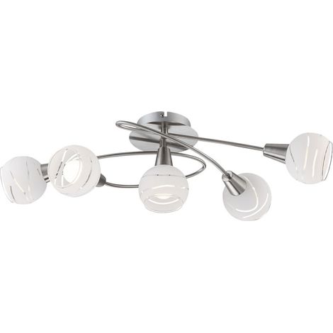 Decken Leuchte Licht 5-flammig Beleuchtung Lampe IP20 Globo 54341-5O