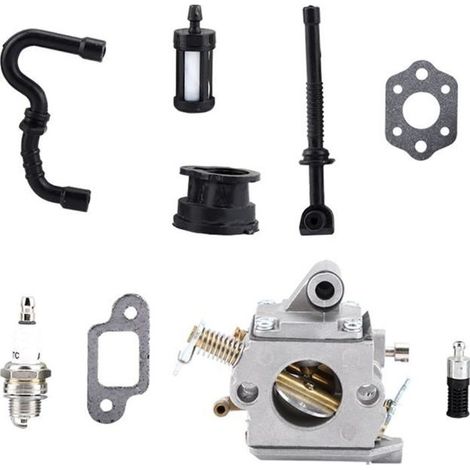 Kit carburatore per motosega STIHL MS170 MS180 017018 (1/4)