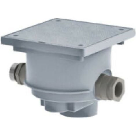 Boîte de connexion Weltico pour projecteur piscine Gris clair Gris clair (1/5)