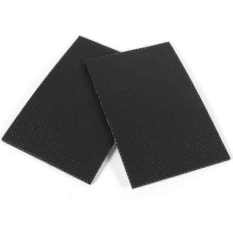 Rutschfeste, selbstklebende Gummifüße, schwarz, für Möbel und Stühle, Bodenschutz-Square 2pcs