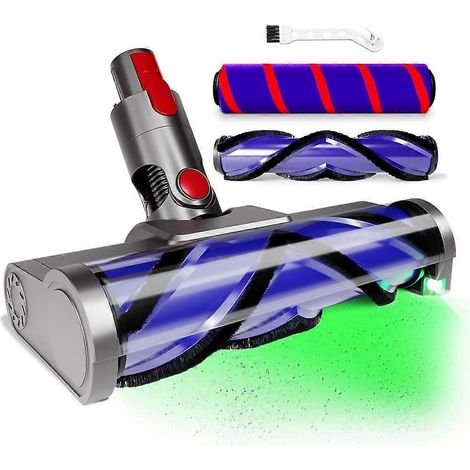 Ersatz-Staubsaugerkopf für V7/V8/V10/V11/V15, verwicklungsfreie Rotationsbürste mit LED-Beleuchtung