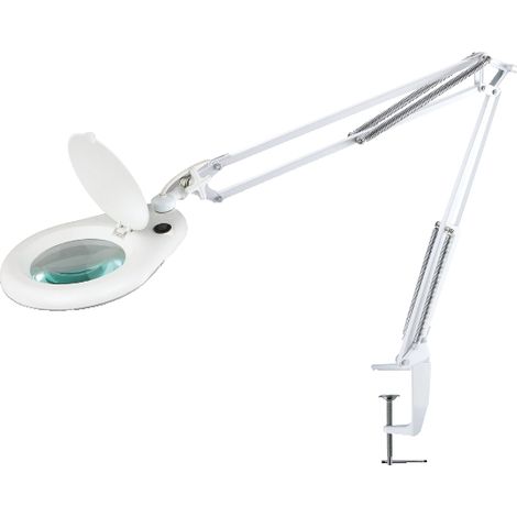 LAMPADA CON LENTE 8 DIOTTRIE E MORSETTO A VITE