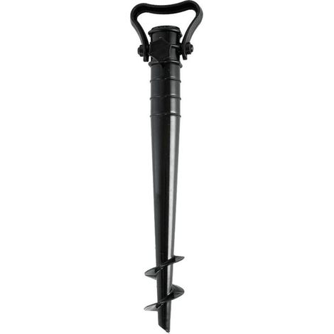 Piquet de parasol, Piquet de sol portable pour parasol, ancrage au sol pour plage, pêche, jardin, patio- (1/4)