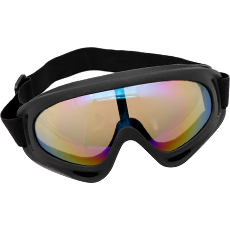 Lunettes de moto anti-vent, écran facial outdoor, sports cross-country ski, lunettes de soleil protectrices, équipement de conduite, visière polyvalente. (1/5)