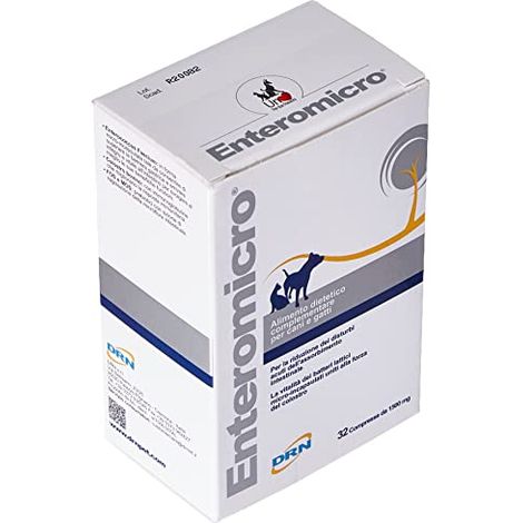 DRN Dog & Cat Enteromicro - DRN Dog & Cat Enteromicro - Confezione da 32 Compresse (1/4)
