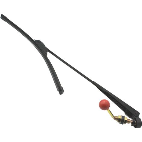 Kit de remplacement universel de balais d'essuie-glace manuels en caoutchouc pour UTV (1/5)