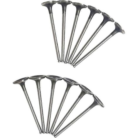 Soupape d'échappement d'admission 12 pièces pour citroën C3 C4 Peugeot 208 3008 308 HNX HNY 9801960980 539042 R6936 9807645980 9675073180 (1/5)