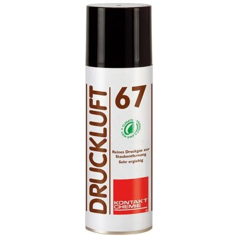 Pulvérisation de gaz comprimé DRUCKLUFT 67 400ml (Par 12) (1/3)