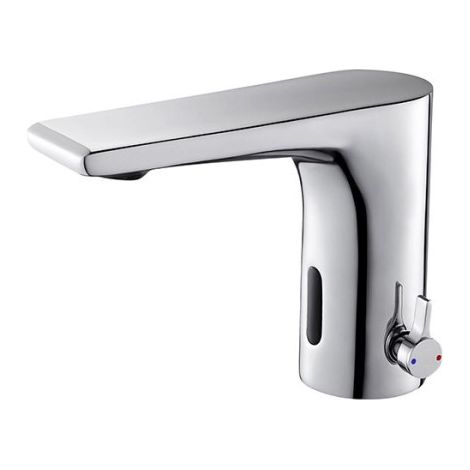 Mitigeur Lavabo Infrarouge - Edouard Rousseau - NUUK - Chromé - Économie d'eau - Hygiene maximale (1/4)