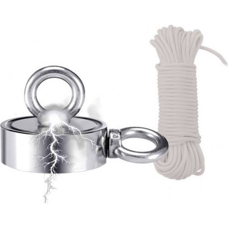 PACK : Aimant 1000Kg + Corde 10mm/25m