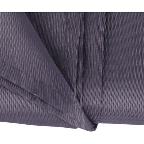 Doublure de rideau de douche imperméable et lavable, gris foncé, 200 x 200 mm (largeur x hauteur), avec crochets, pour la protection intime de la maison et de l'hôtel. (1/5)