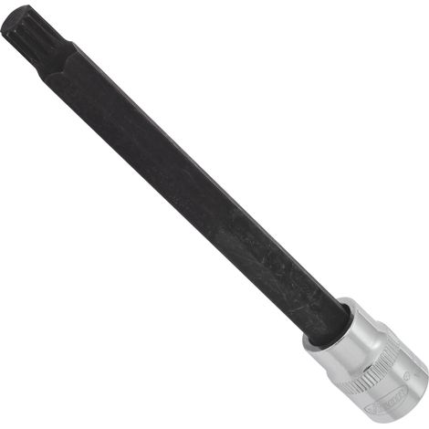Schraubendrehereinsatz ∙ V6124 ∙ 3/8 Zoll (10 mm) Vierkant hohl ∙ Innen Vielzahn Profil XZN ∙ SW M9 (1/2)