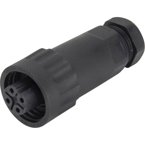 Connecteur IP67 femelle, droit Weipu 814057 Pôle: 3 + terre 16 A 1 pc(s)