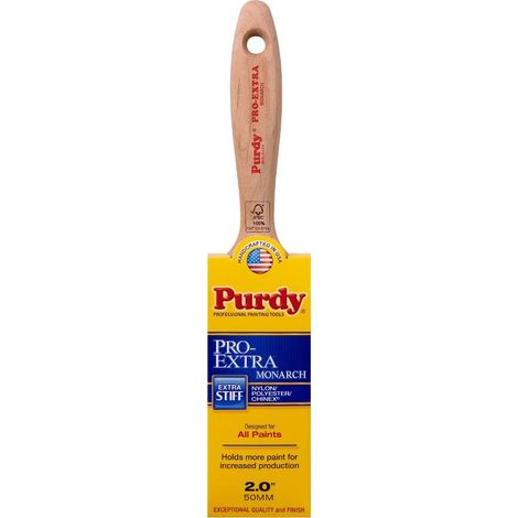 Purdy 144234720 pro-extra Monarch Flat Trim Paint Brush, 5,1 cm (1/4)