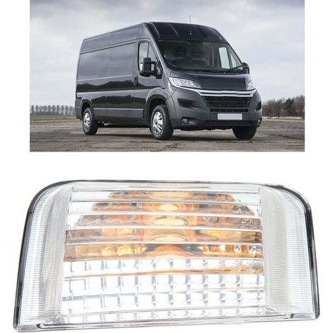 Blinkerabdeckung für Außenspiegel links für Peugeot Boxer (Leuchtmittel nicht enthalten) 6325.H0 (1/5)