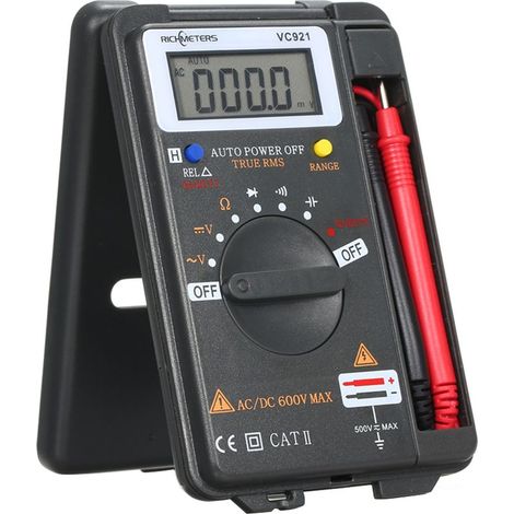 VC921 Tragbares Multimeter mit 4000 Messpunkten für Spannung und Kapazität (1/5)