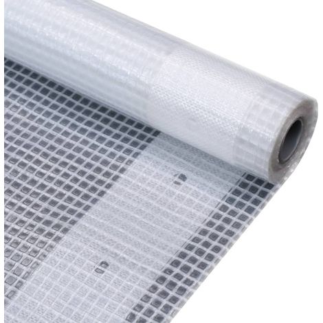 Filiyano-Bâche Leno 260 g/m² 4x4 m blanche (1/5)