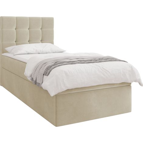 Cama continental Comfivo Osculum II, Polo 872, Continental, Individuales, 80x200, Tapiz, Somieres, 82x206x112cm (1/5)