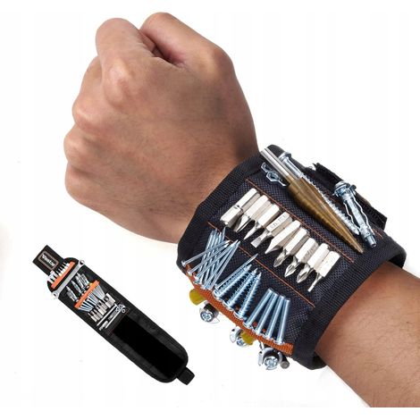 Magnetisches Armband für Werkzeuge, Bohrer, Bohrmaschinen, Nägel (1/5)