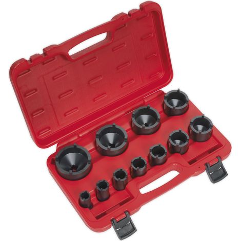 Sealey CV025 Ball Joint Socket Set 1/2""Sq Drive 11pc