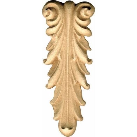 Fregio Mobili Pasta Di Legno Grezzo 43X110 Mm Decoro Restauri Decorazione Arte 034867