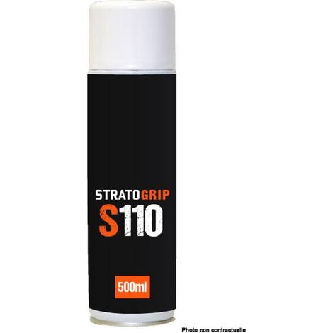 Colle contact aérosol 500ml – Collage laminés décoratifs sur bois dur et plastiques – Séchage rapide 1-2 min – Résistante à l'eau