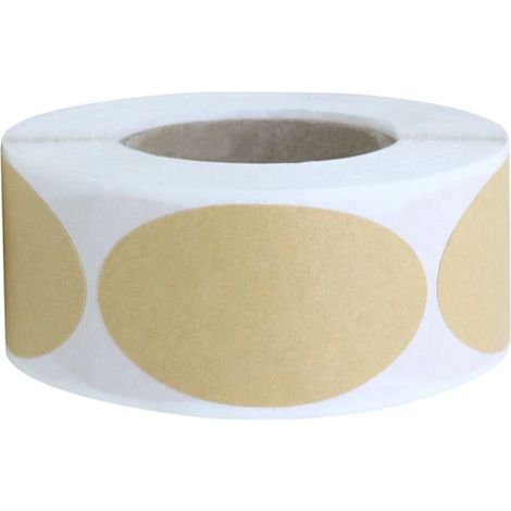 Sollbry Packung mit 250 leeren, handgefertigten Kraftpapier-Etiketten, Geschenkanhänger für Gläser (1/5)
