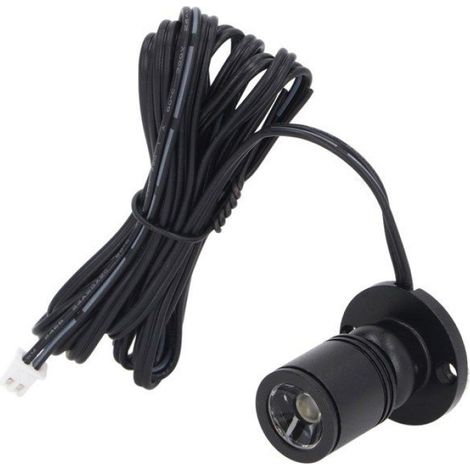 Spots d’affichage à LED 4 pièces LED affichage spots 5V réglable USB Mini projecteur deco halogene Lumière naturelle noire (1/4)