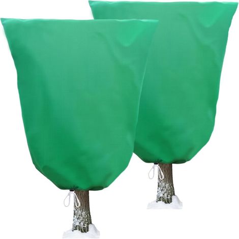 Filiyano – Sac d – Polaire antigel - Protection des plantes - Couverture antigel en laine végétale - Sac d'hiver pour jardin et arbustes - Sac pour (1/5)