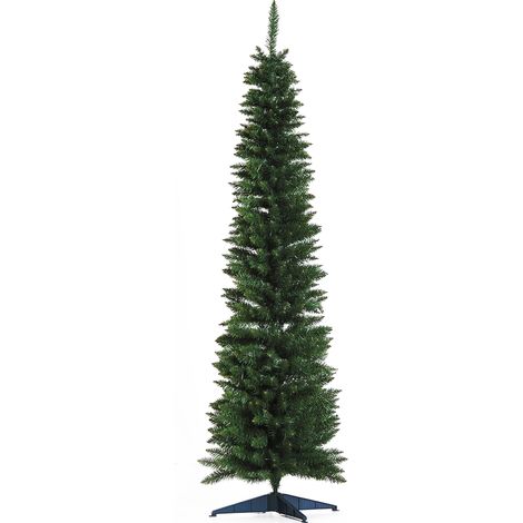 Albero di Natale Artificiale 180 cm 390 Rami Folti Verde (1/5)