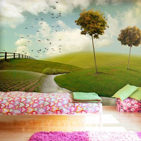 Papier Peint "Automne Paysage" 231 x 300 cm (1/2)